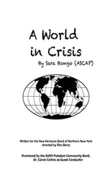 A World in Crisis Concert Band sheet music cover